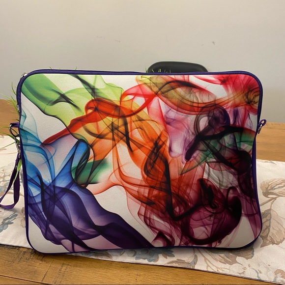 Caseling Handbags - Caseling Neoprene 14” Multicolored Laptop Sleeve